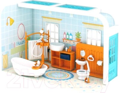 Кукольный домик Darvish Bathroom / DV-T-2908 от компании Бесплатная доставка по Беларуси - фото 1