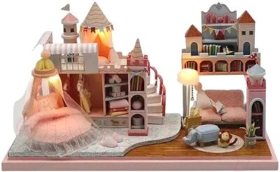 Кукольный домик Hobby Day Замок принцессы / S2231 от компании Бесплатная доставка по Беларуси - фото 1