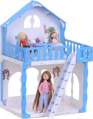 Кукольный домик Krasatoys Дом Марина с мебелью / 000266 от компании Бесплатная доставка по Беларуси - фото 1