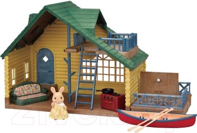 Кукольный домик Sylvanian Families Коттедж с зеленой крышей / 5610 от компании Бесплатная доставка по Беларуси - фото 1