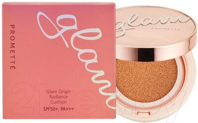 Кушон Enough Promette Glam Origin Radiance Cushion тон 13 Увлажняющий от компании Бесплатная доставка по Беларуси - фото 1