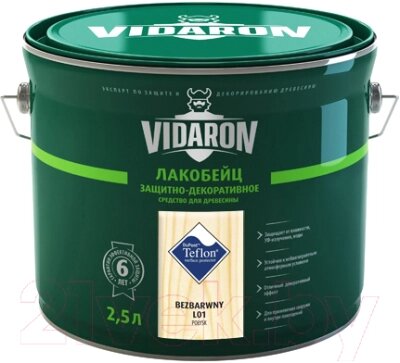 Лакобейц Vidaron L01 Бесцветный от компании Бесплатная доставка по Беларуси - фото 1