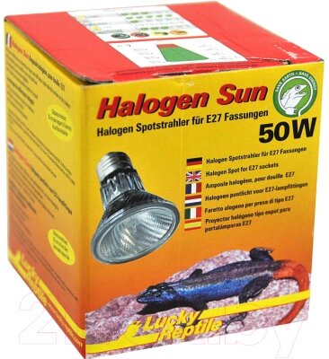 Лампа для террариума Lucky Reptile Halogen Sun Spot / HS-50 от компании Бесплатная доставка по Беларуси - фото 1