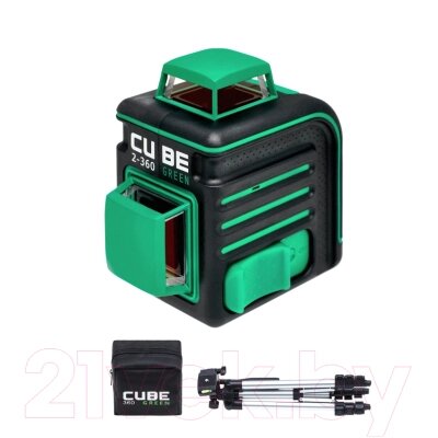 Лазерный уровень ADA Instruments Cube 2-360 Green Professional Edition / A00534 от компании Бесплатная доставка по Беларуси - фото 1