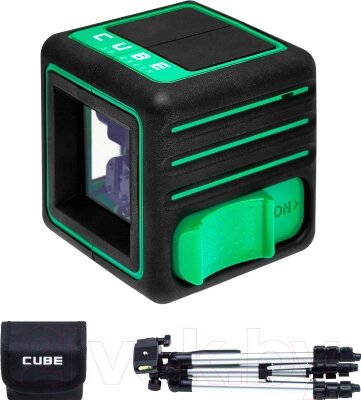 Лазерный уровень ADA Instruments Cube 3D Green Professional Edition / A00545 от компании Бесплатная доставка по Беларуси - фото 1