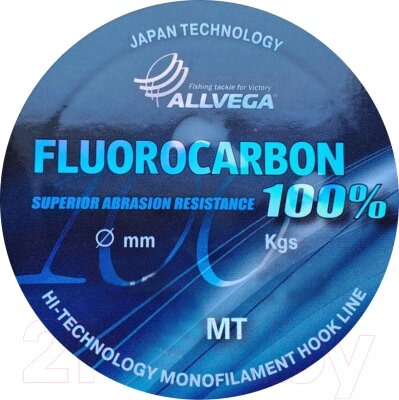 Леска флюорокарбоновая Allvega FX Fluorocarbon 0.45мм 20м / LFX2045 от компании Бесплатная доставка по Беларуси - фото 1