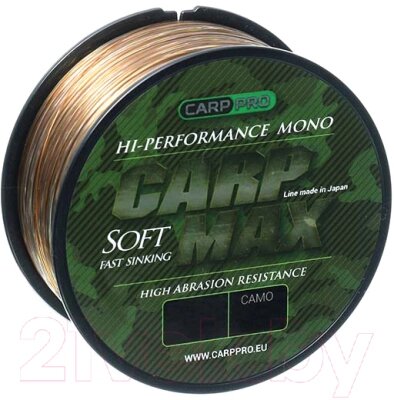 Леска монофильная Carp Pro Carp Max Camo 600M / CP4306-030 от компании Бесплатная доставка по Беларуси - фото 1