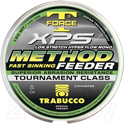 Леска монофильная Trabucco T-Force Xps Method Feeder 0.30мм 150м / 053-96-300 от компании Бесплатная доставка по Беларуси - фото 1