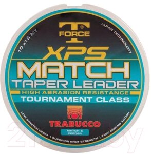 Леска монофильная Trabucco XPS Match Taper Leader / 052-02-010