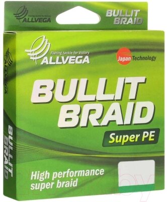 Леска плетеная Allvega Bullit Braid 0.12мм 270м / BB270GR12 от компании Бесплатная доставка по Беларуси - фото 1