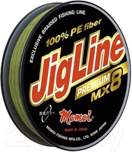 Леска плетеная Momoi JigLine Premium WX8 0.14мм / 402573
