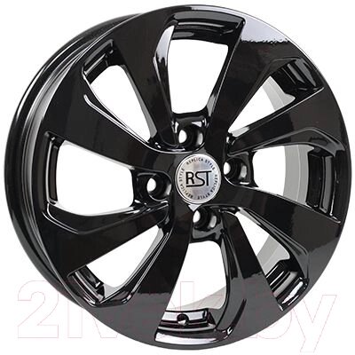 Литой диск RST Wheels R005 15x6" 4x100мм DIA 60.1мм ET 50мм BLM от компании Бесплатная доставка по Беларуси - фото 1