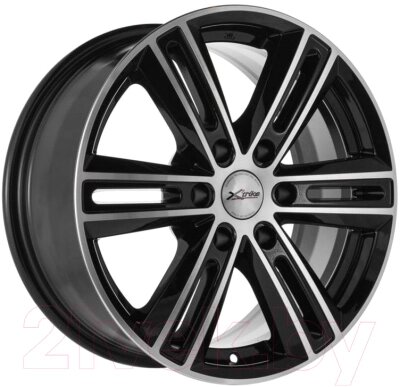 Литой диск X'trike X-124 Toyota LC Prado 17x7.5" 6x139.7мм DIA 106.1мм ET 25мм BKFP от компании Бесплатная доставка по Беларуси - фото 1