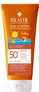Лосьон детский Rilastil Sun System Baby Бархатистый для лица и тела SPF50+