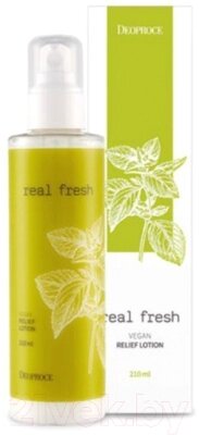 Лосьон для лица Deoproce Real Fresh Vegan Relief Lotion от компании Бесплатная доставка по Беларуси - фото 1