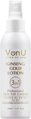 Лосьон для волос Von-U Для роста волос Ginseng Gold Lotion от компании Бесплатная доставка по Беларуси - фото 1