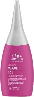 Лосьон для волос Wella Professionals Creatine+Wave для нормальных и жестких волос от компании Бесплатная доставка по Беларуси - фото 1