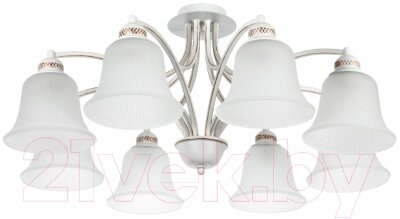 Люстра Arte Lamp Emma A2713PL-8WG от компании Бесплатная доставка по Беларуси - фото 1