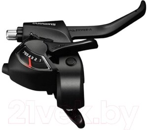 Манетка для велосипеда Shimano Tourney с тормозной ручкой / ASTEF41R7AL