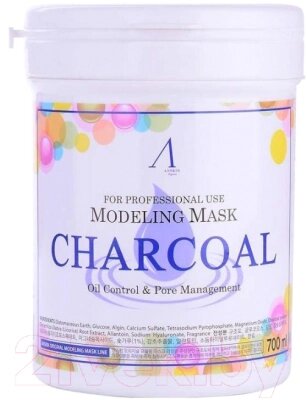 Маска для лица альгинатная Anskin Original Charcoal Modeling Mask от компании Бесплатная доставка по Беларуси - фото 1