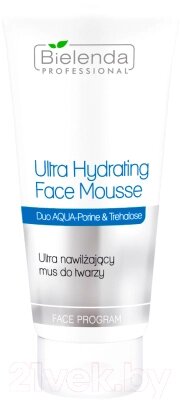 Маска для лица кремовая Bielenda Professional Мусс Duo Aqua Porin & Trehalose Ультраувлажняющий от компании Бесплатная доставка по Беларуси - фото 1