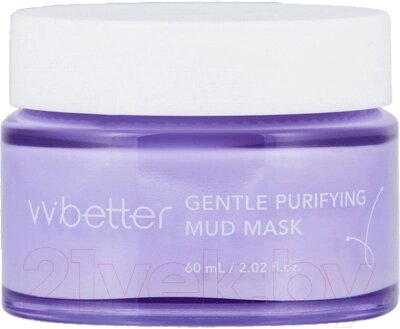 Маска для лица кремовая VVbetter Gentle Purifying Mud Mask от компании Бесплатная доставка по Беларуси - фото 1