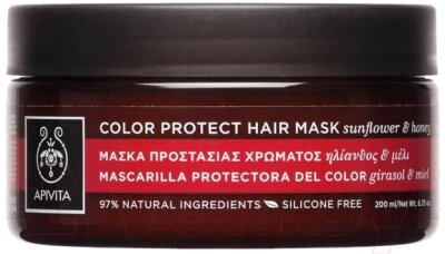 Маска для волос Apivita Color Protect Hair Mask Quinoa от компании Бесплатная доставка по Беларуси - фото 1