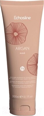 Маска для волос Echos Line Argan Питательная для поврежденных ослабленных волос от компании Бесплатная доставка по Беларуси - фото 1