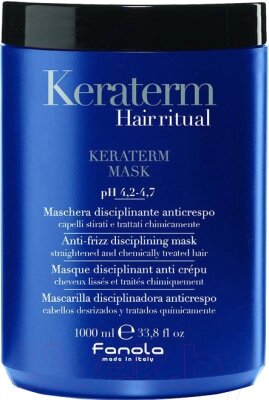 Маска для волос Fanola Keraterm Hair Ritual для выпрямлен. и химически поврежден. волос от компании Бесплатная доставка по Беларуси - фото 1