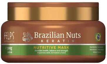 Маска для волос Felps Brazilian Nuts Keratin питательная от компании Бесплатная доставка по Беларуси - фото 1