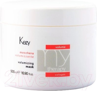 Маска для волос Kezy Volumizing Для придания объема с морским коллагеном от компании Бесплатная доставка по Беларуси - фото 1