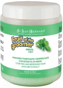 Маска для животных Iv San Bernard Fruit Of The Groomer Mint для любого типа шерсти