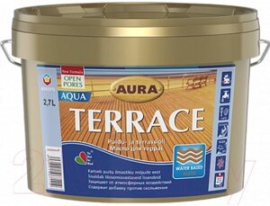 Масло для древесины Aura Wood Terrace Aqua