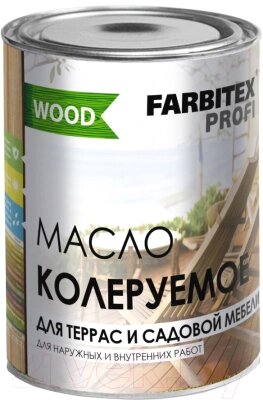 Масло для древесины Farbitex Profi Wood от компании Бесплатная доставка по Беларуси - фото 1