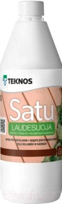 Масло для древесины Teknos Satu Laudesuoja от компании Бесплатная доставка по Беларуси - фото 1