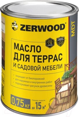 Масло для древесины Zerwood MDT от компании Бесплатная доставка по Беларуси - фото 1