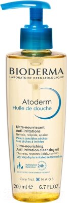 Масло для душа Bioderma Atoderm Huile de Douche от компании Бесплатная доставка по Беларуси - фото 1