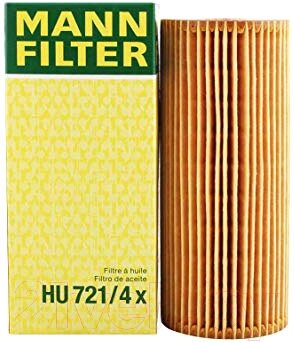 Масляный фильтр Mann-Filter HU721/4X от компании Бесплатная доставка по Беларуси - фото 1