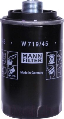 Масляный фильтр Mann-Filter W719/45 от компании Бесплатная доставка по Беларуси - фото 1