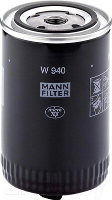 Масляный фильтр Mann-Filter W940 от компании Бесплатная доставка по Беларуси - фото 1