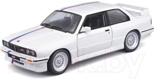 Масштабная модель автомобиля Bburago BMW M3 E30 1988 / 18-21100WT