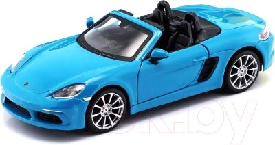 Масштабная модель автомобиля Bburago Porsche 718 Boxster / 18-21087BU от компании Бесплатная доставка по Беларуси - фото 1