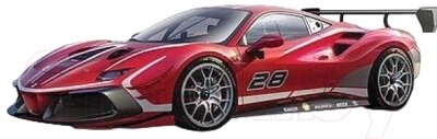 Масштабная модель мотоцикла Bburago Ferrari - 488 Challenge Evo 2020 / 18-36309 от компании Бесплатная доставка по Беларуси - фото 1