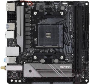 Материнская плата AsRock B550M-ITX/AC