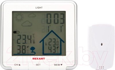 Метеостанция цифровая Rexant S637B / 70-0597 от компании Бесплатная доставка по Беларуси - фото 1
