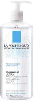 Мицеллярная вода La Roche-Posay Ultra Sensitive Очищение для чувствительной кожи лица и глаз