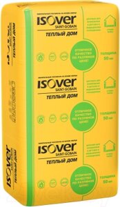 Минеральная вата Isover Теплый Дом 50x610x1170/Y