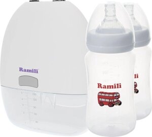 Молокоотсос электрический Ramili С двумя дополнительными бутылочками 240ML / SE150240MLX2