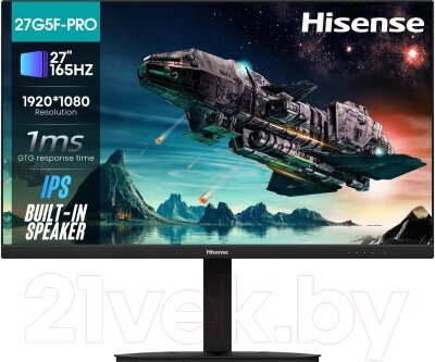 Монитор Hisense 27G5F-PRO от компании Бесплатная доставка по Беларуси - фото 1