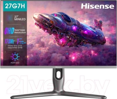 Монитор Hisense 27G7H от компании Бесплатная доставка по Беларуси - фото 1